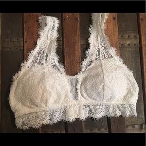 White Lace Aerie bralette